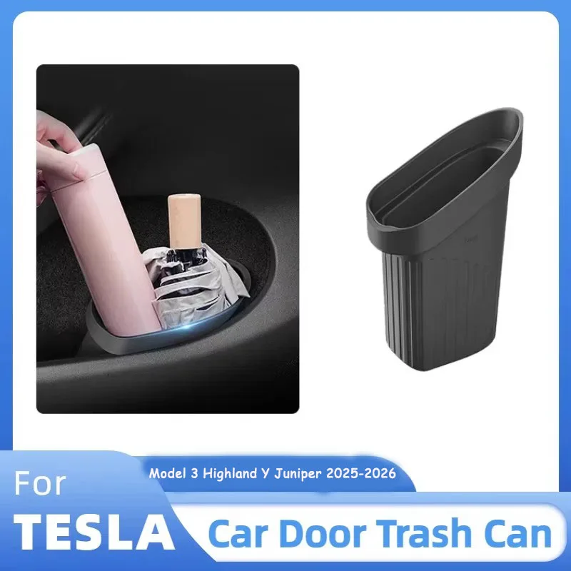 For Tesla Model 3 Highland Y Juniper 2025-2026 Car Door Trash Can Silicone Door Storage Box Waterproof Trash Can Car Accessories
For Tesla Model 3 Highland Y Juniper 2025-2026 Car Door Trash Can Silicone Door Storage Box Waterproof Trash Can Car Accessories