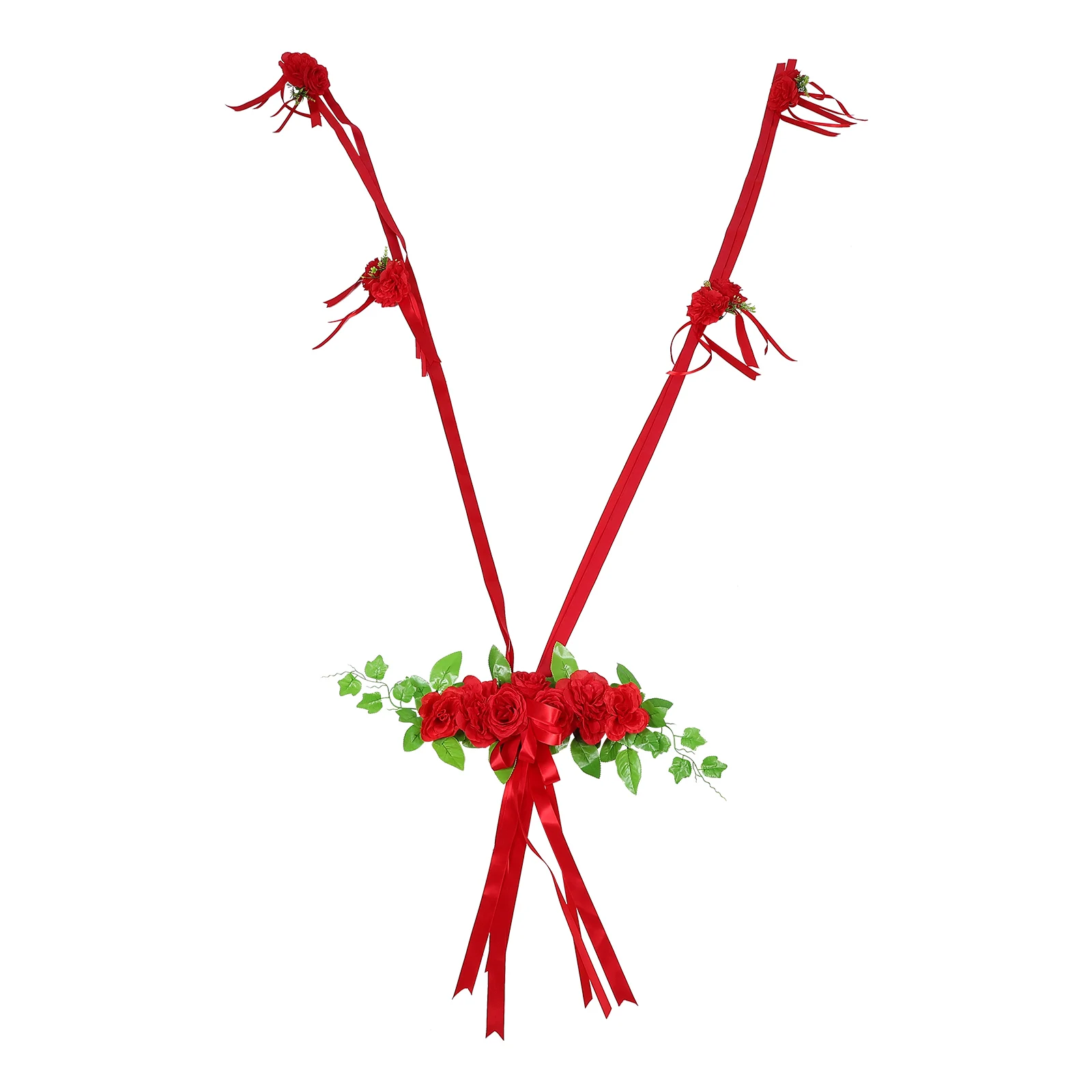 Wedding Car Decoration Set Red Yarn Artificial Flower Supplies Decorations Bridal Event Ribbon Bows Cars Floral Arrangement Fade
Wedding Car Decoration Set Red Yarn Artificial Flower Supplies Decorations Bridal Event Ribbon Bows Cars Floral Arrangement Fade