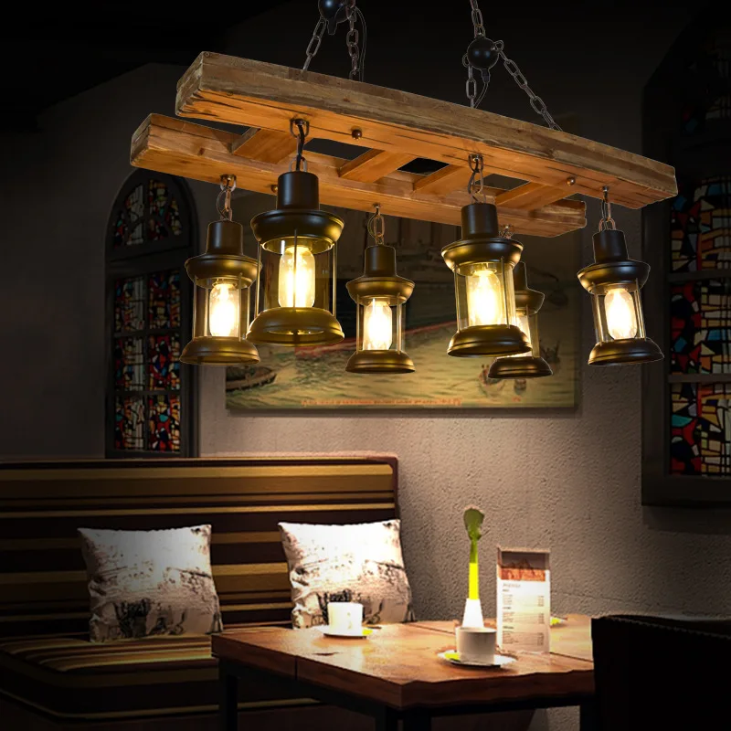 Retro Solid Wood Chandelier Indoor Decor Lighting Luminaire LOFT Bar Vintage Industrial Old Boat Wooden Suspension Hanging Lamp
Retro Solid Wood Chandelier Indoor Decor Lighting Luminaire LOFT Bar Vintage Industrial Old Boat Wooden Suspension Hanging Lamp