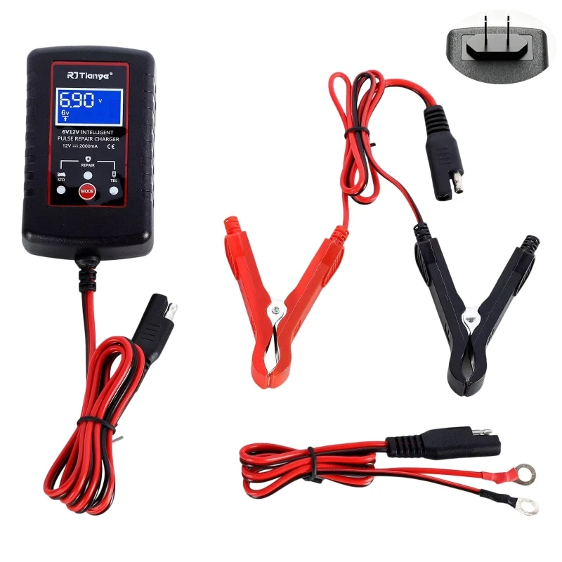 Lightweight Car Battery Chargers With Reverse Polarity for Home Garage
Lightweight Car Battery Chargers With Reverse Polarity for Home Garage