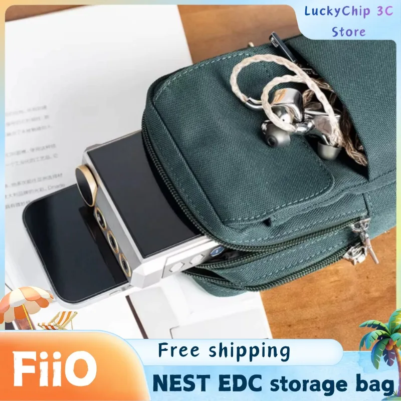 Сумка для хранения FiiO NEST-EDC, портативная сумка через плечо, подходящая для универсального цифрового музыкального плеера M27 M17 HiFi с поддержкой lossless-аудио.
Сумка для хранения FiiO NEST-EDC, портативная сумка через плечо, подходящая для универсального цифрового музыкального плеера M27 M17 HiFi с поддержкой lossless-аудио.