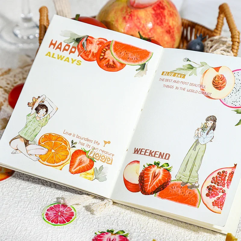 20Pcs Handbook Shaped Decoration Stickers per pack Delicious Slices Series Background Writing School Supplies Scrapbook 110*90mm
20Pcs Handbook Shaped Decoration Stickers per pack Delicious Slices Series Background Writing School Supplies Scrapbook 110*90mm