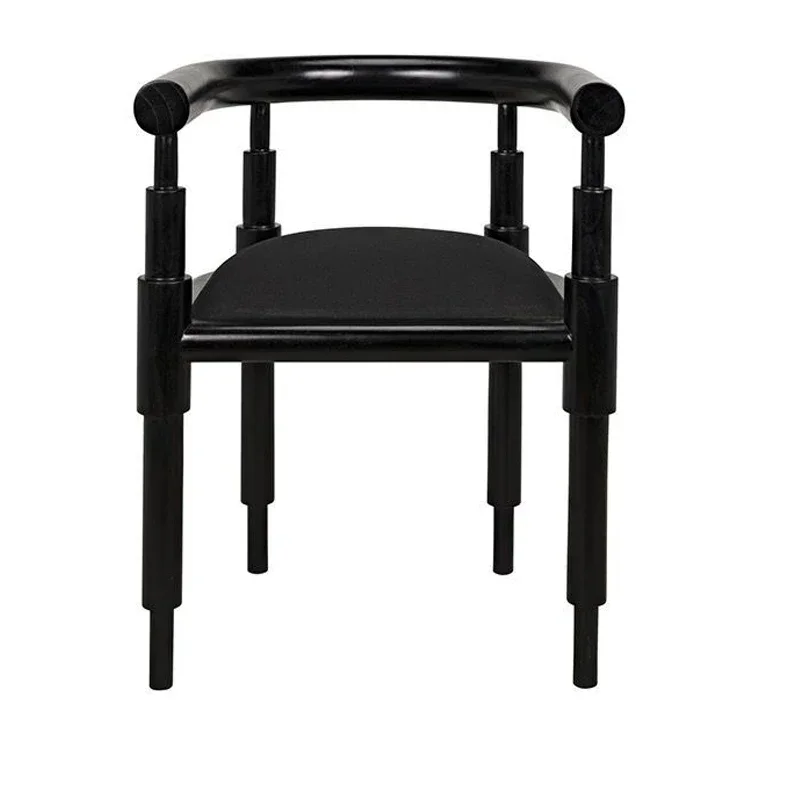 Средневековый обеденный стул из массива дерева, выполненный в креативном стиле
Средневековый обеденный стул из массива дерева, выполненный в креативном стиле