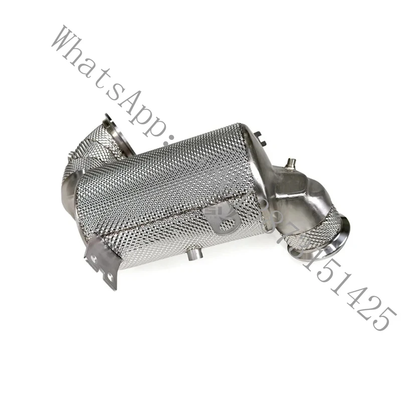 Applicable High Performance Exhaust Converter-CLA45/CLA45S 2020-2023 with Catalytic Downspout No Fault Lig
Applicable High Performance Exhaust Converter-CLA45/CLA45S 2020-2023 with Catalytic Downspout No Fault Lig