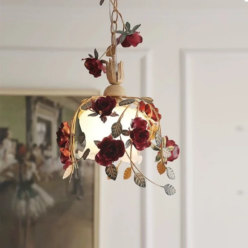 American Garden Rose Chandelier Restaurant Creative Flower Lamp Girl Princess Room Romantic Bedroom Balcony Chandelier
American Garden Rose Chandelier Restaurant Creative Flower Lamp Girl Princess Room Romantic Bedroom Balcony Chandelier
