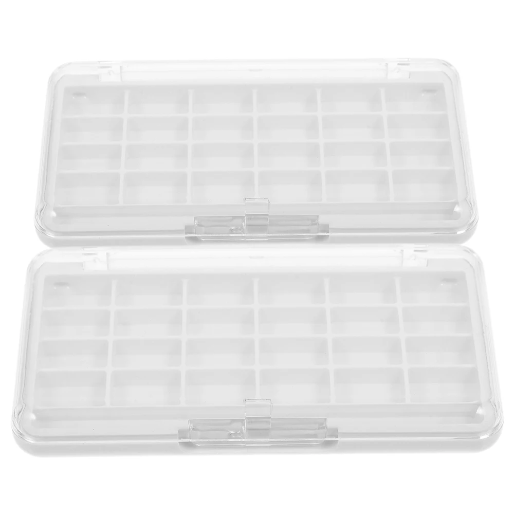 2 PCS Refillable Eyeshadow Case Empty Palette Container Makeup Lipstick Professional AS、ABS、PP Pan Holder Pallets for Small
2 PCS Refillable Eyeshadow Case Empty Palette Container Makeup Lipstick Professional AS、ABS、PP Pan Holder Pallets for Small