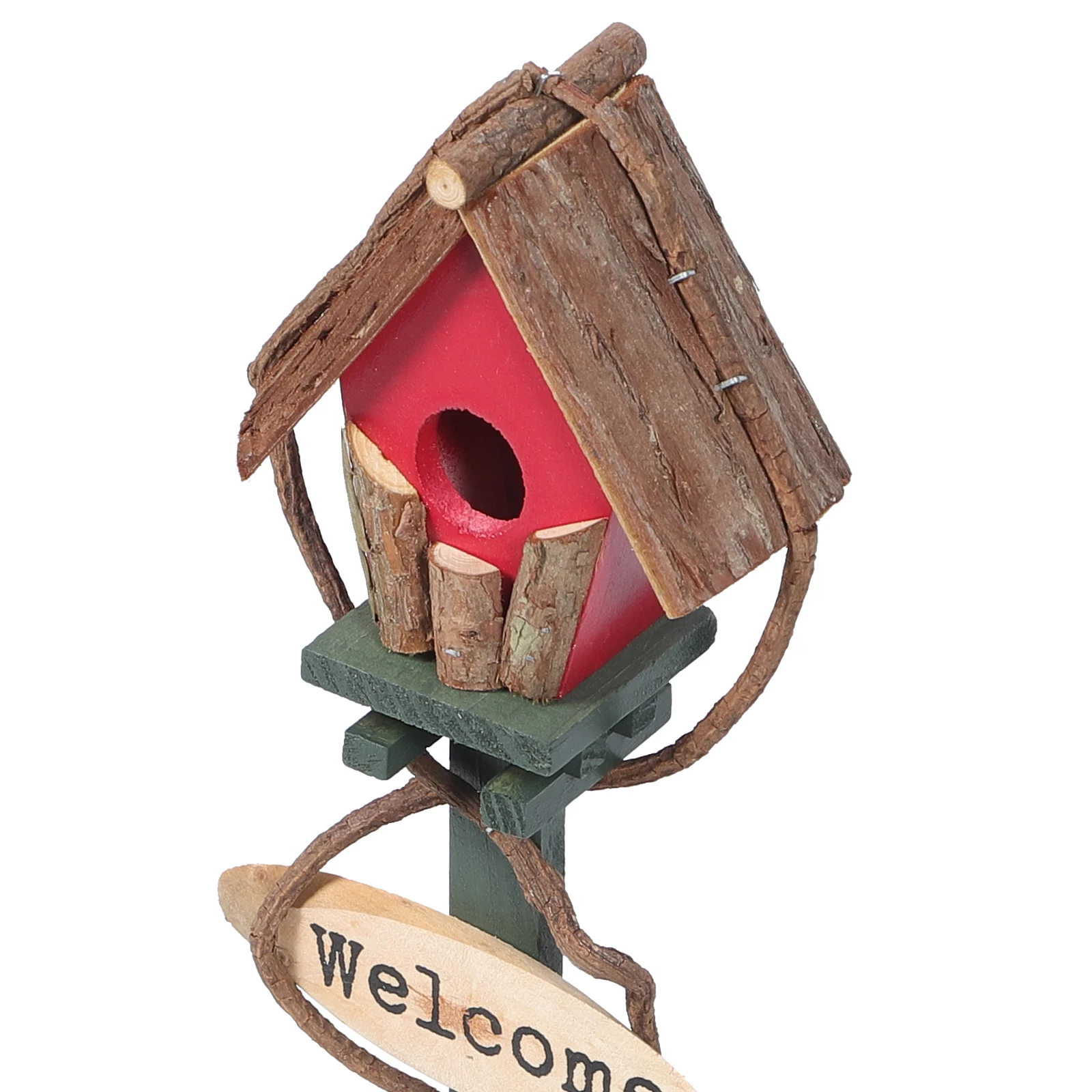 Garden Bird House Stake Decorative Stakes for Yard Lawn Patio Outdoor R om Pattern Selected Wood Rattan Material Garden
Garden Bird House Stake Decorative Stakes for Yard Lawn Patio Outdoor R om Pattern Selected Wood Rattan Material Garden
