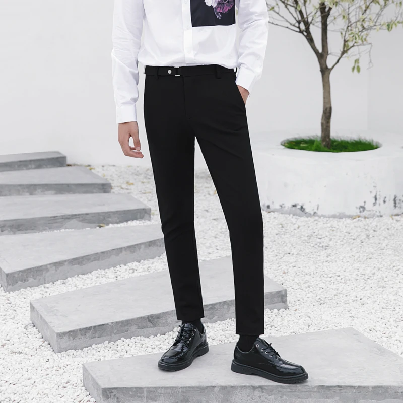 Spring Summer Lightweight Men's Suit Pants Straight Office Business Hiking Pants with Outdoor Work Trousers Man Clothes A113
Spring Summer Lightweight Men's Suit Pants Straight Office Business Hiking Pants with Outdoor Work Trousers Man Clothes A113