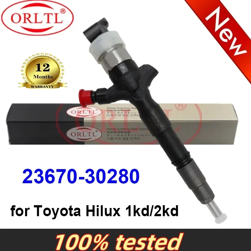 ORLTL NEW 23670-30280 Genuine Fuel Injector 2367030280 23670 30280 for Toyota Hilux 1kd-Ftv/2kd-
ORLTL NEW 23670-30280 Genuine Fuel Injector 2367030280 23670 30280 for Toyota Hilux 1kd-Ftv/2kd-