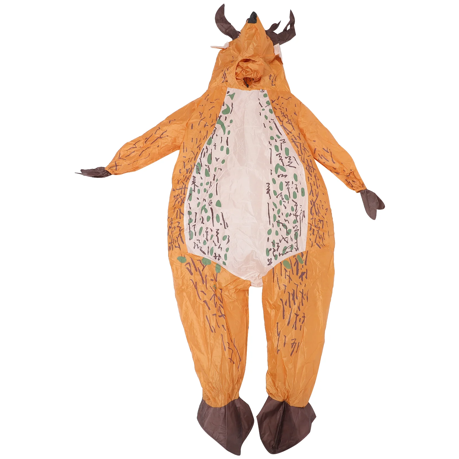 Blow Elk Inflatable Suit Halloween Costumes Party Fancy Dress Light Brown 190t Polyester Man
Blow Elk Inflatable Suit Halloween Costumes Party Fancy Dress Light Brown 190t Polyester Man