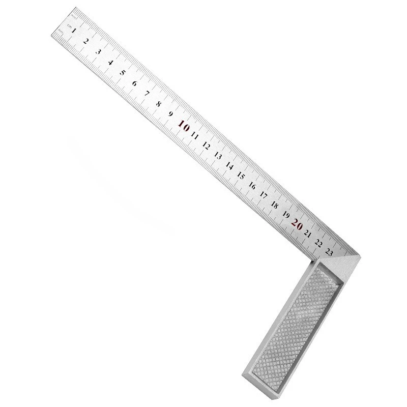 Thickened square rulers Multifunctional square rulers 90 degree movable angle ruler High precision stainless steel triangle
Thickened square rulers Multifunctional square rulers 90 degree movable angle ruler High precision stainless steel triangle