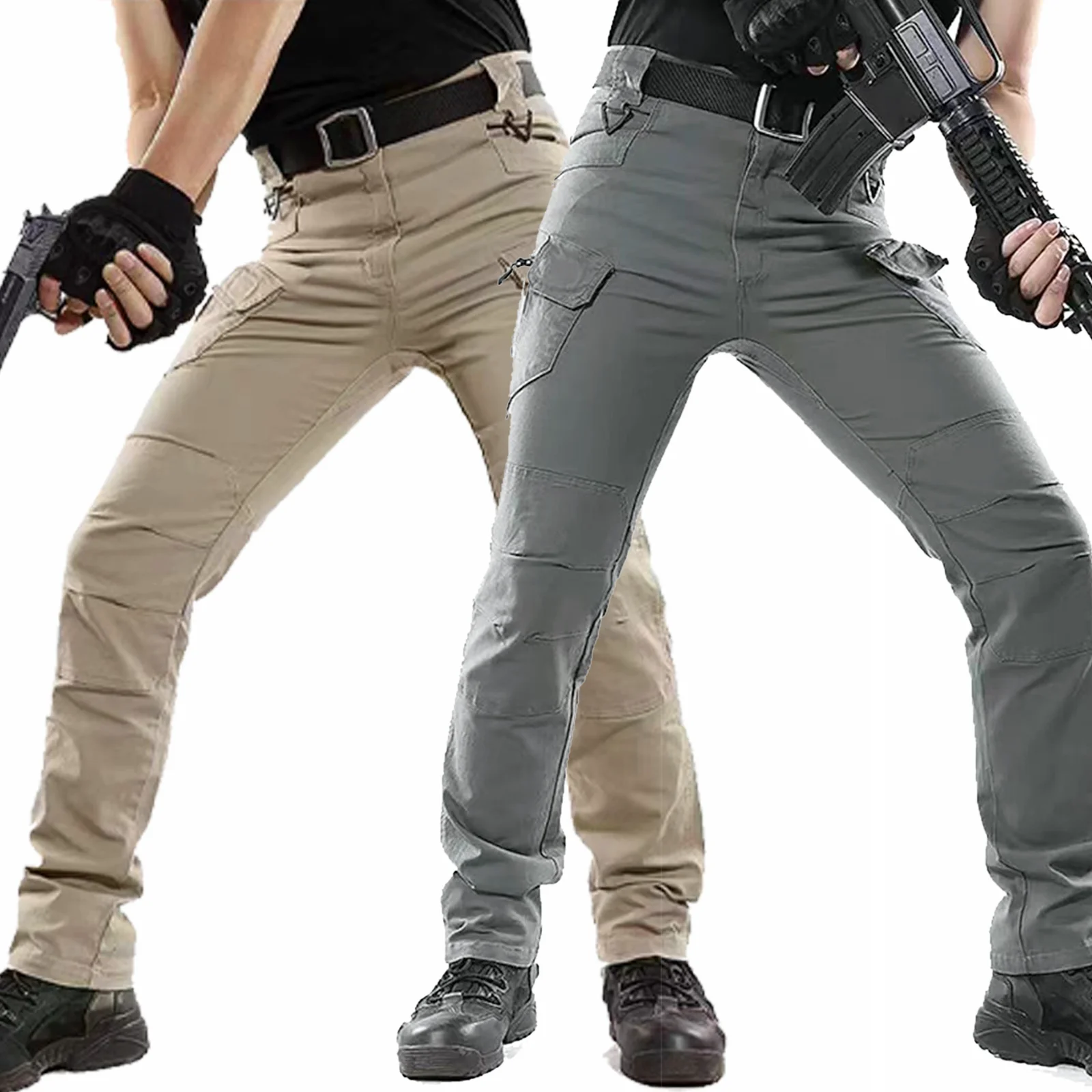 Tactical Cargo Pants Men's Ix7 Summer Thin Quick-Drying Elastic Ix9 Waterproof Outdoor Hiking Trekking Multi Pocket Trousers
Tactical Cargo Pants Men's Ix7 Summer Thin Quick-Drying Elastic Ix9 Waterproof Outdoor Hiking Trekking Multi Pocket Trousers