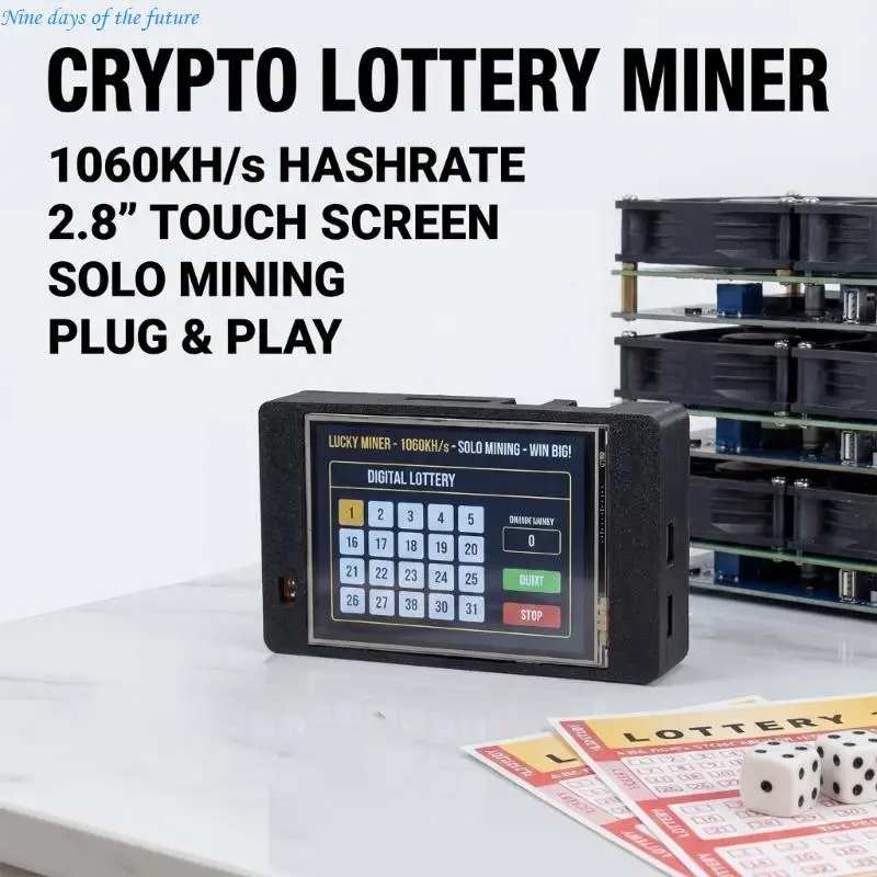 NMMiner Miner Mining Machine for High Frequency Trading 1060KH/S Computing 2.8inch Real Time Display Accessories E65A
NMMiner Miner Mining Machine for High Frequency Trading 1060KH/S Computing 2.8inch Real Time Display Accessories E65A