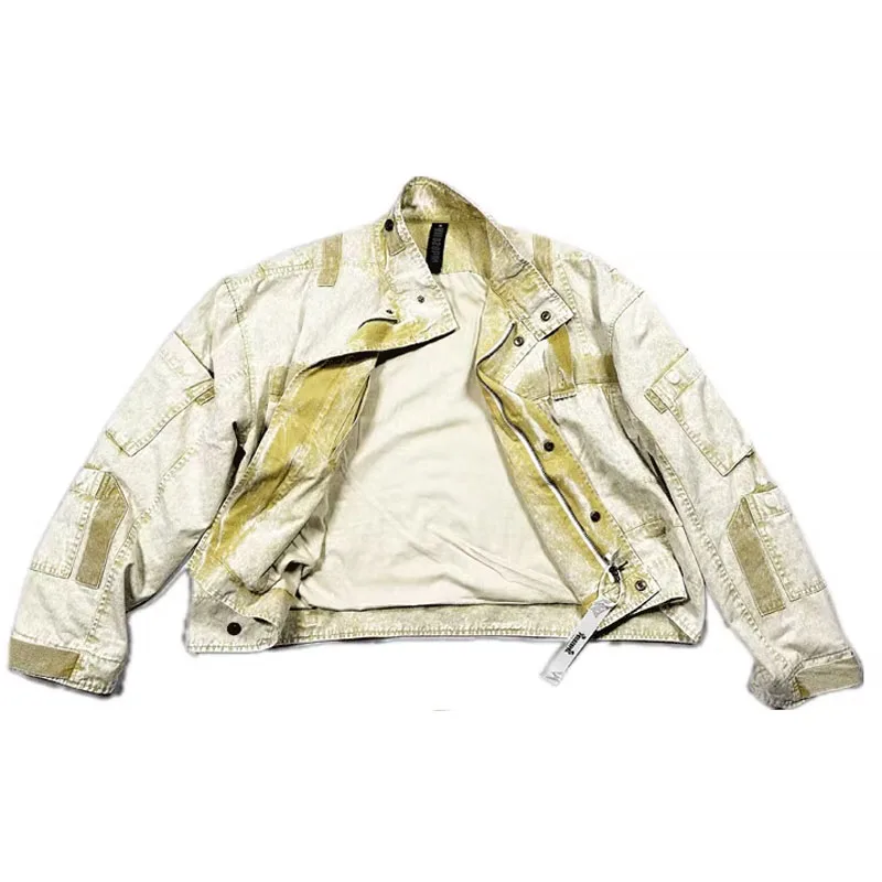 Высококачественная дизайнерская дизайнерская потертая повседневная куртка для мужчин и женщин 
Высококачественная дизайнерская дизайнерская потертая повседневная куртка для мужчин и женщин