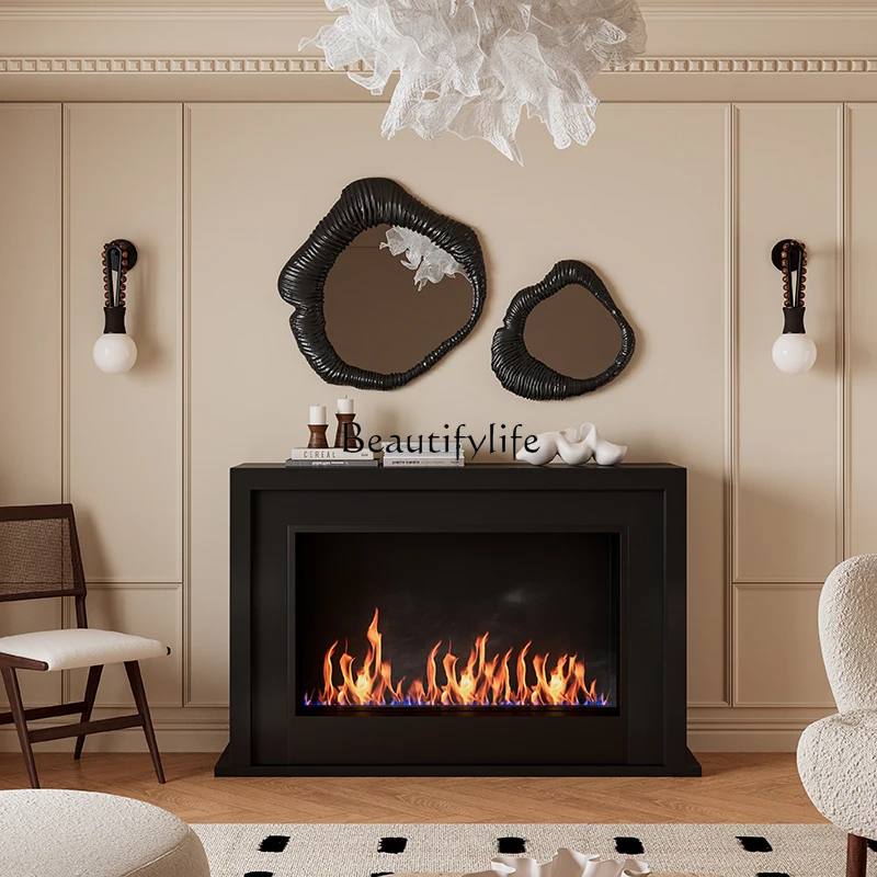 French fireplace decorative cabinet simulation fire American retro porch cream wind medieval
French fireplace decorative cabinet simulation fire American retro porch cream wind medieval