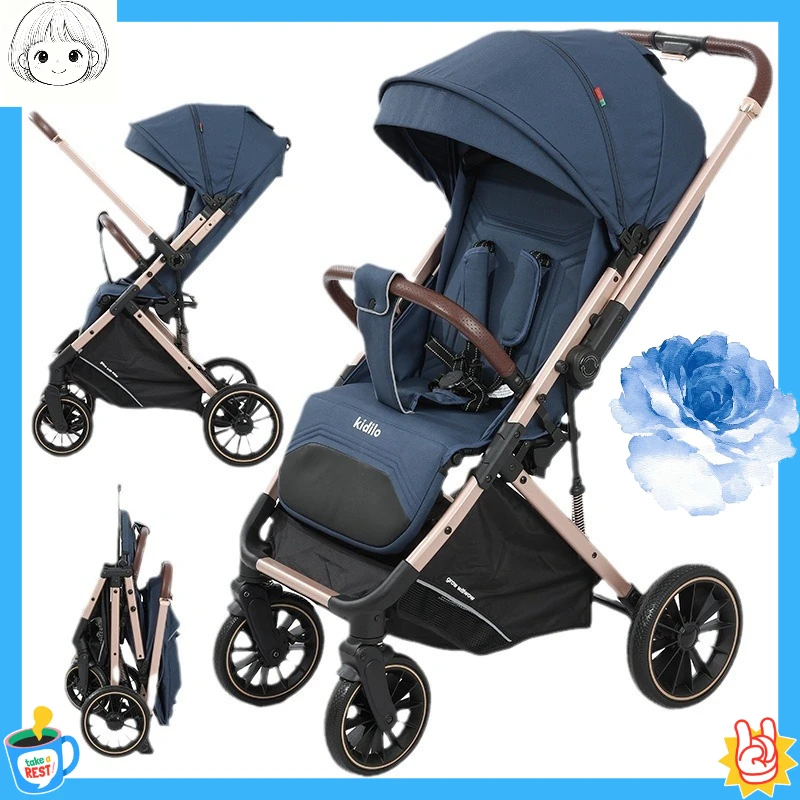 Kidilo 6530pro Reversible High View Baby Stroller, Lightweight Foldable Reclining Pushchair for Newborn
Kidilo 6530pro Reversible High View Baby Stroller, Lightweight Foldable Reclining Pushchair for Newborn
