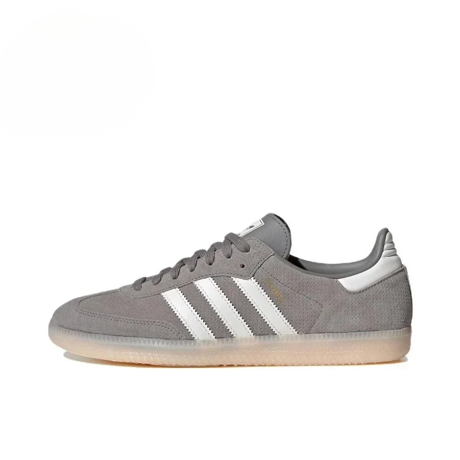 Adidas Samba унисекс серая классическая легкая нескользящая обувь для скейтборда с низким верхом для тренировок в немецком стиле
Adidas Samba унисекс серая классическая легкая нескользящая обувь для скейтборда с низким верхом для тренировок в немецком стиле