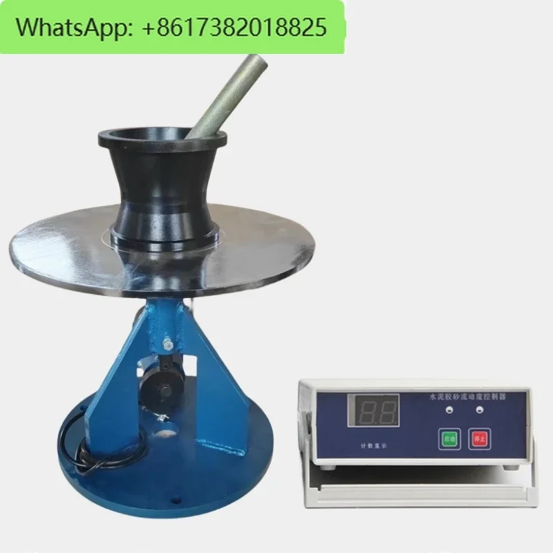 Cement mortar fluidity tester jumping table NJD-3 cement mortar solidification factor jumping table alkali aggregate meter
Cement mortar fluidity tester jumping table NJD-3 cement mortar solidification factor jumping table alkali aggregate meter