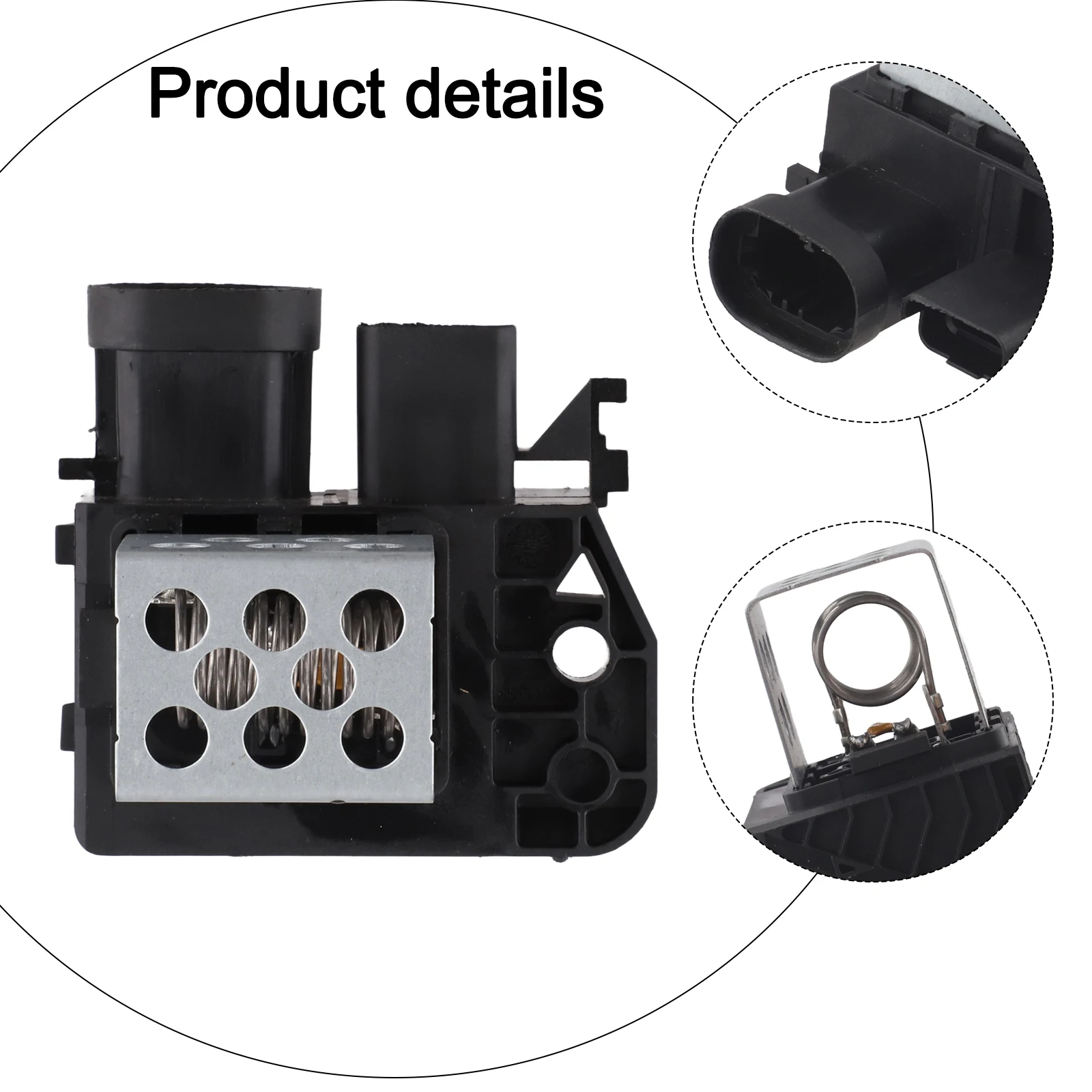 Реле резистора двигателя вентилятора для C1 для C4 для 107 2008 + 9673999880, алюминиевая конструкция из АБС-пластика для надежной работы
Реле резистора двигателя вентилятора для C1 для C4 для 107 2008 + 9673999880, алюминиевая конструкция из АБС-пластика для надежной работы