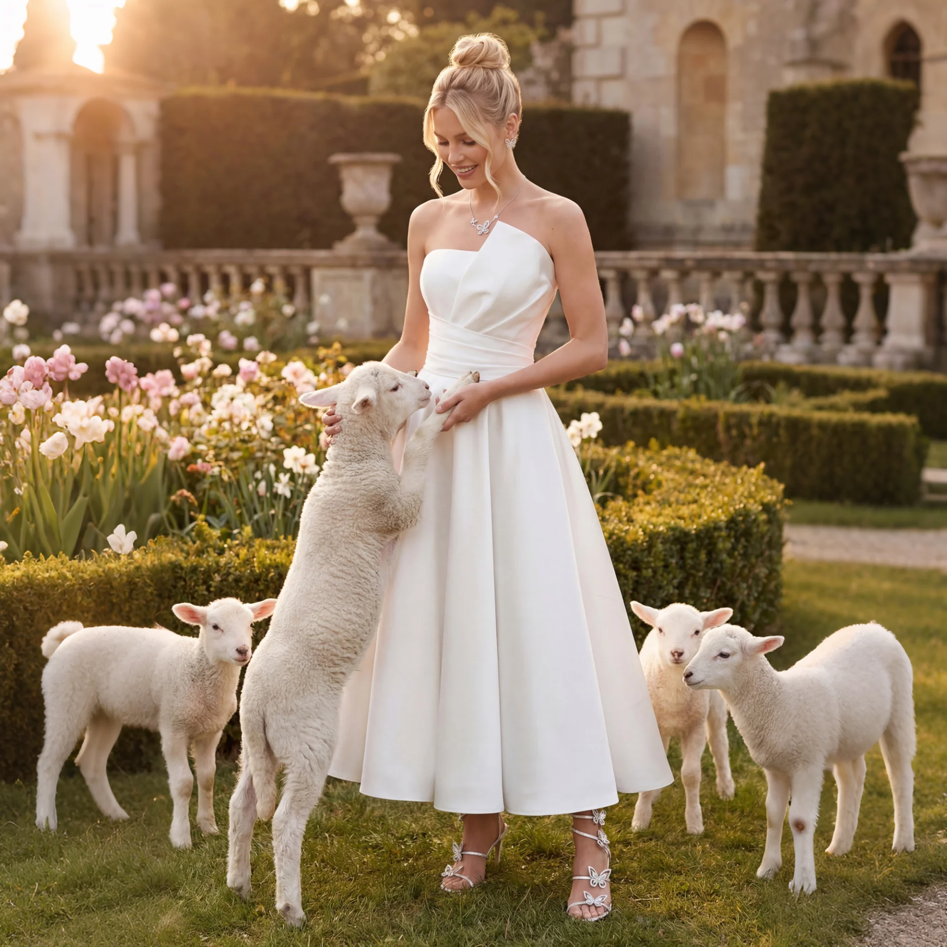 Roseann Wedding Dress Simple White Satin Strapless Empire Waist Wedding Dresses Bride Anke Length vestidos de novia Customized
Roseann Wedding Dress Simple White Satin Strapless Empire Waist Wedding Dresses Bride Anke Length vestidos de novia Customized