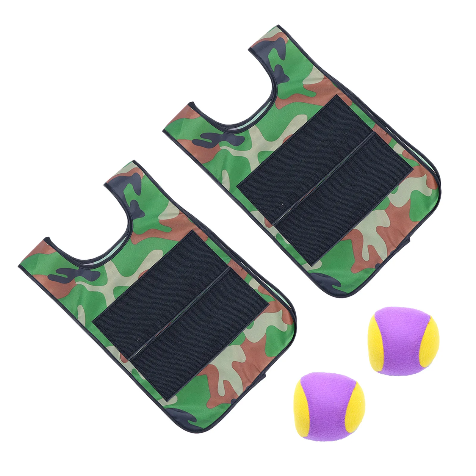 2 Sets Sticky Ball Vest Outdoor Game Props Kids Child Play Fabric Costume Vests Long Lasting Comfortable Skin Friendly
2 Sets Sticky Ball Vest Outdoor Game Props Kids Child Play Fabric Costume Vests Long Lasting Comfortable Skin Friendly
