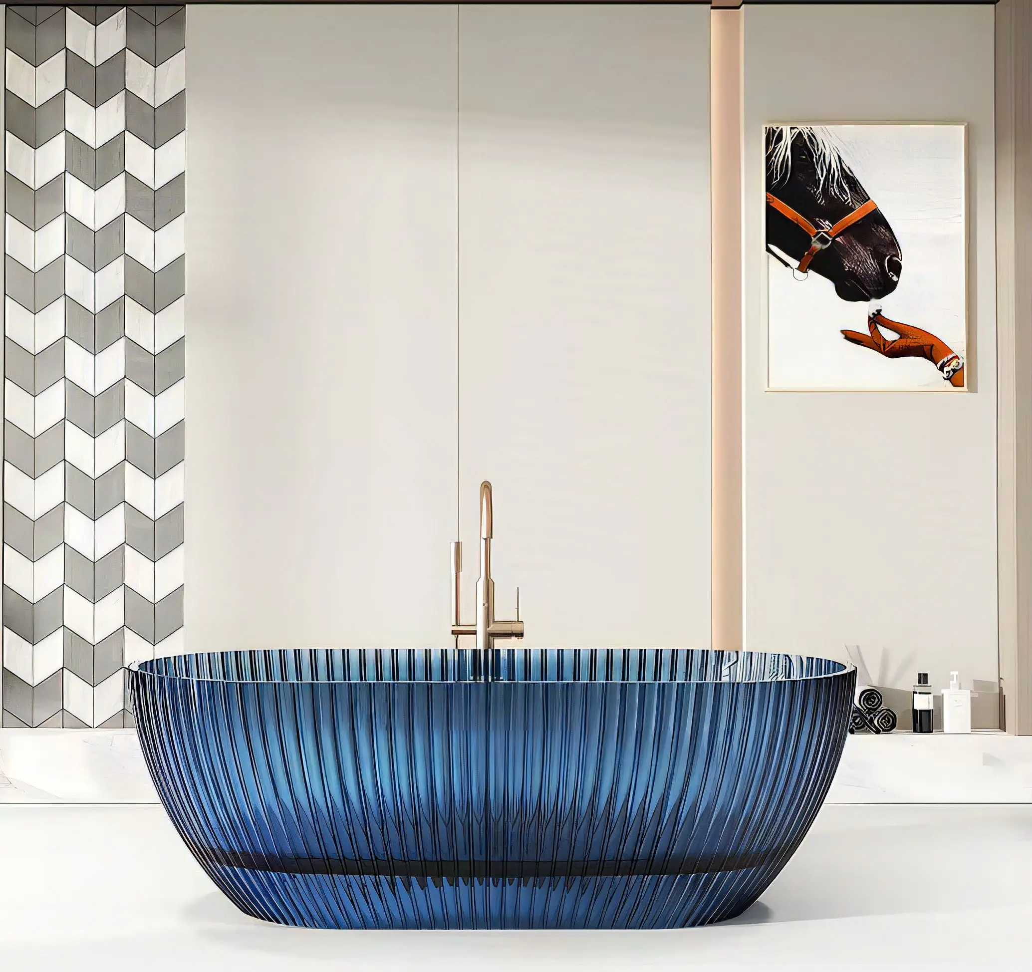 %* Transparent Crystal-Clear Oval Shape Indoor Resin Bathtub Freestanding Solid Surface Modern Design For Hotel Villa Bathroom
%* Transparent Crystal-Clear Oval Shape Indoor Resin Bathtub Freestanding Solid Surface Modern Design For Hotel Villa Bathroom