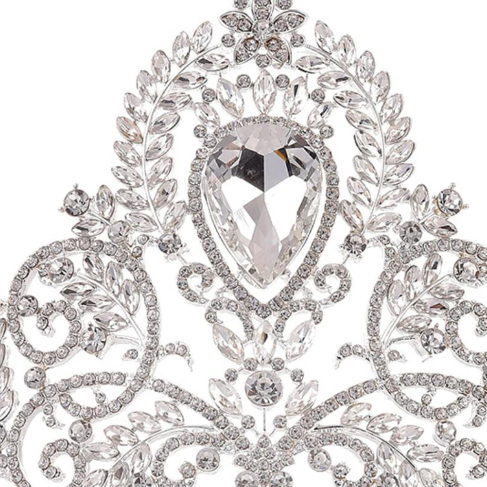 1pc Baroque Style Rhinestone Crown Large Hair Crown For Women Girls Brides Bridesmaid Elegant Luxurious Design Green 
1pc Baroque Style Rhinestone Crown Large Hair Crown For Women Girls Brides Bridesmaid Elegant Luxurious Design Green