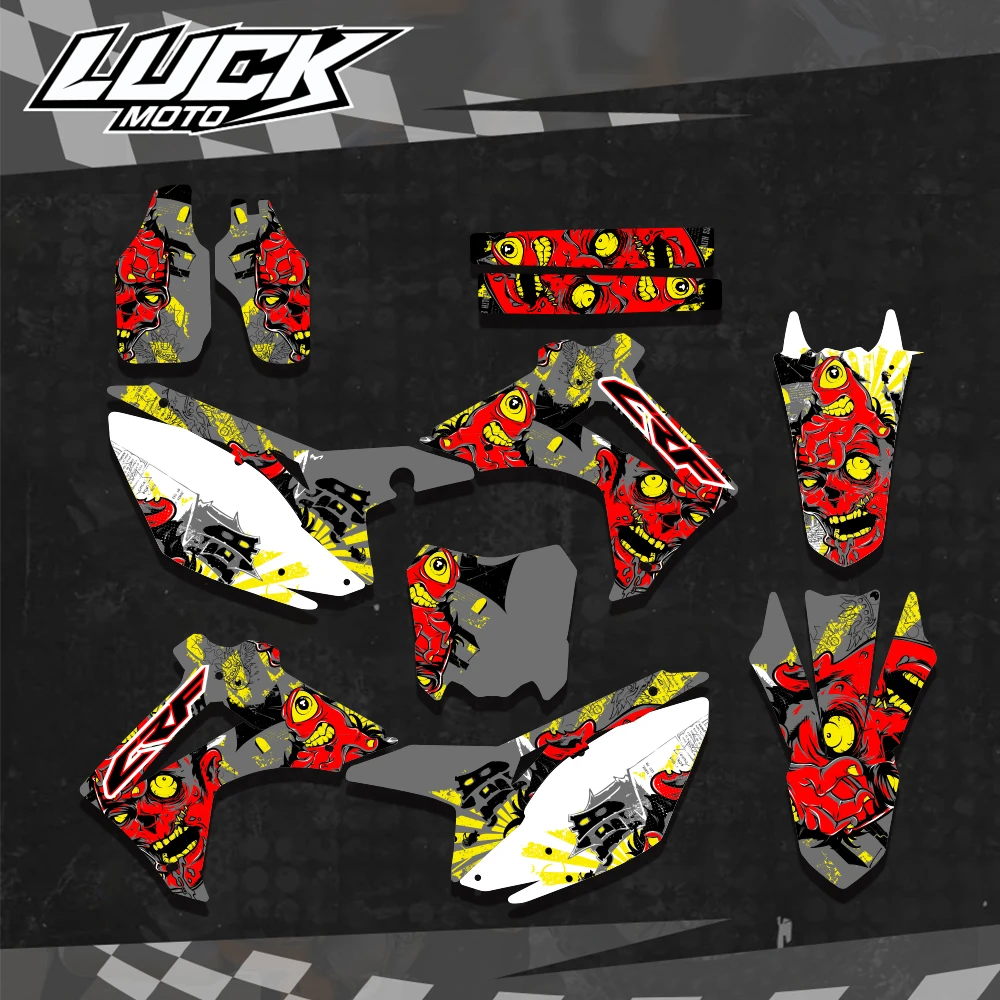 LUCKMOTO New Style DECALS STICKERS GRAPHICS For Honda CRF250R CRF250 14-17 CRF450R CRF450 2013-2016 TeamGraphics Decals Stickers
LUCKMOTO New Style DECALS STICKERS GRAPHICS For Honda CRF250R CRF250 14-17 CRF450R CRF450 2013-2016 TeamGraphics Decals Stickers