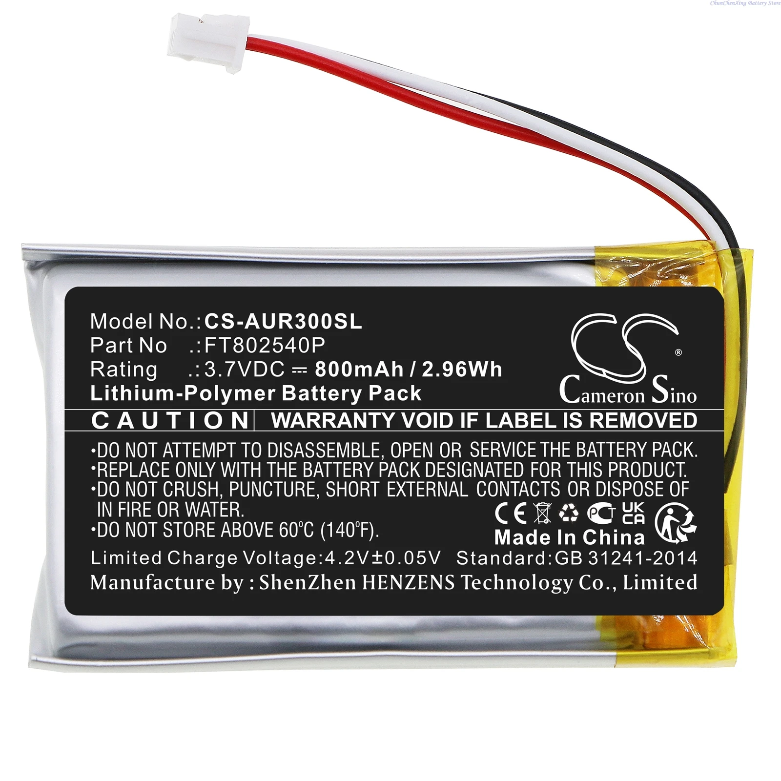 Аккумулятор для мыши Cameron Sino 3,7 В 800 мАч FT 802540 P для ASUS ROG Chakram + ИНСТРУМЕНТ
Аккумулятор для мыши Cameron Sino 3,7 В 800 мАч FT 802540 P для ASUS ROG Chakram + ИНСТРУМЕНТ