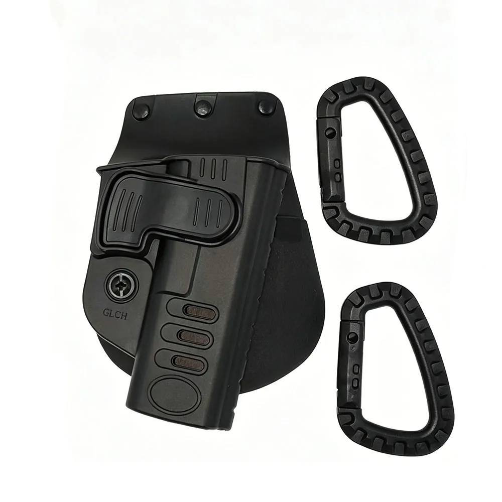 GLCH Tactical Holster Belt Holster Compatible With G17 19 22 23 31 32 34 and 35 (Includes Two Buckles)
GLCH Tactical Holster Belt Holster Compatible With G17 19 22 23 31 32 34 and 35 (Includes Two Buckles)