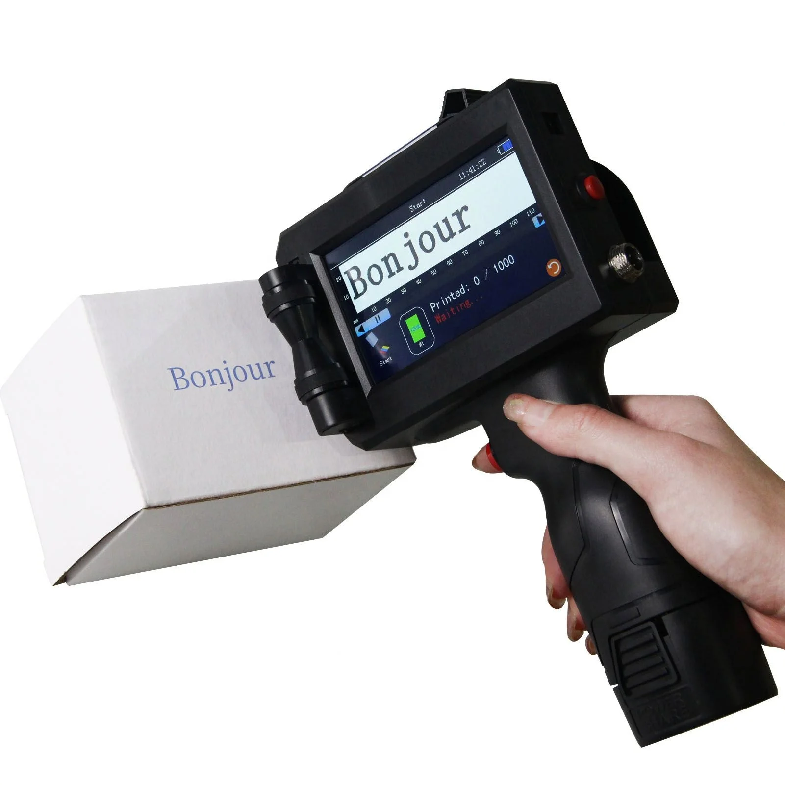 24 Languages Mini Handheld Inkjet Printer for Date Barcode Printing Printer Carton Plastic Bag
24 Languages Mini Handheld Inkjet Printer for Date Barcode Printing Printer Carton Plastic Bag