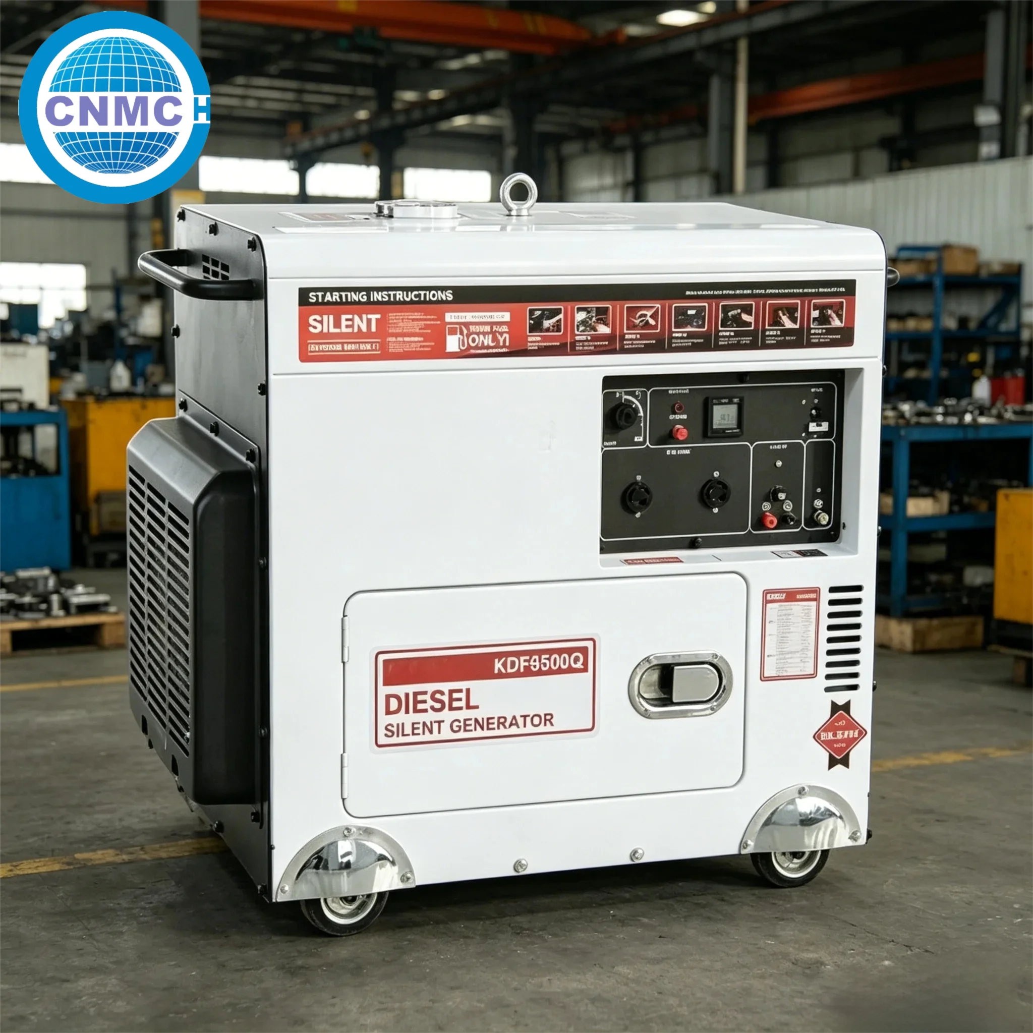 CNMC Silent Diesel Generator 3KW 4KW 5KW 6KW 7KW 8KW Single Cylinder 230V Single Phase electricity generator CE Certified
CNMC Silent Diesel Generator 3KW 4KW 5KW 6KW 7KW 8KW Single Cylinder 230V Single Phase electricity generator CE Certified