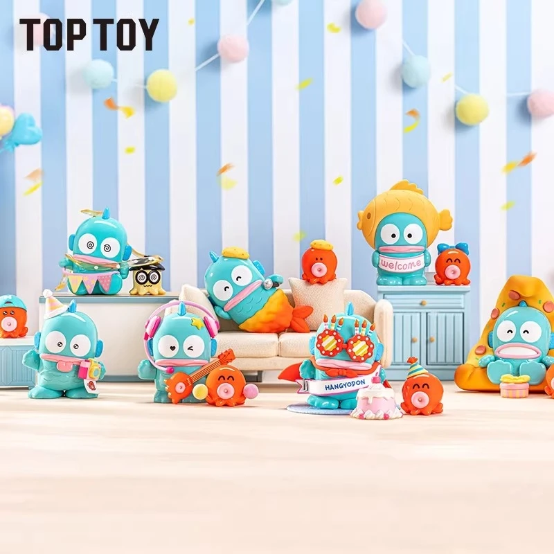 TOP TOY HANGYODON Happy Birthday Series Blind Box Kawaii Sanrio Figures Anime Desktop Ornaments Children's Toys Birthday Gifts
TOP TOY HANGYODON Happy Birthday Series Blind Box Kawaii Sanrio Figures Anime Desktop Ornaments Children's Toys Birthday Gifts