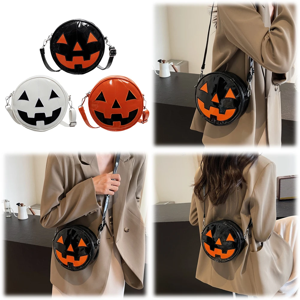 Women Halloween Pumpkin Crossbody Bag Funny Novelty Halloween Devil Shoulder Bag Round Bat Wing Crossbody Purse
Women Halloween Pumpkin Crossbody Bag Funny Novelty Halloween Devil Shoulder Bag Round Bat Wing Crossbody Purse