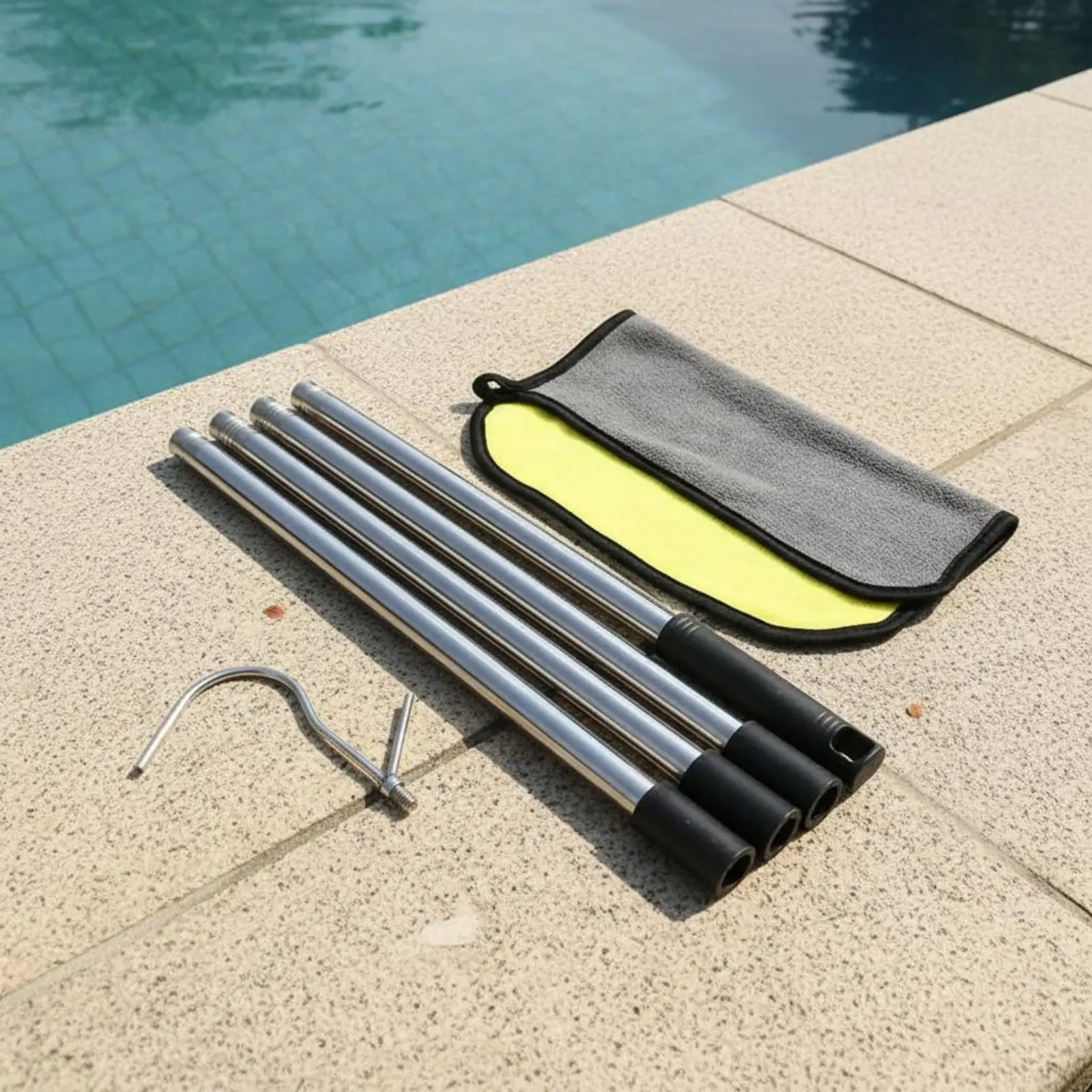 Pool Cleaner Retrieval Hook Versatile Pool Vacuum Lifter Long Reach Hook Pole Sturdy Duty
Pool Cleaner Retrieval Hook Versatile Pool Vacuum Lifter Long Reach Hook Pole Sturdy Duty