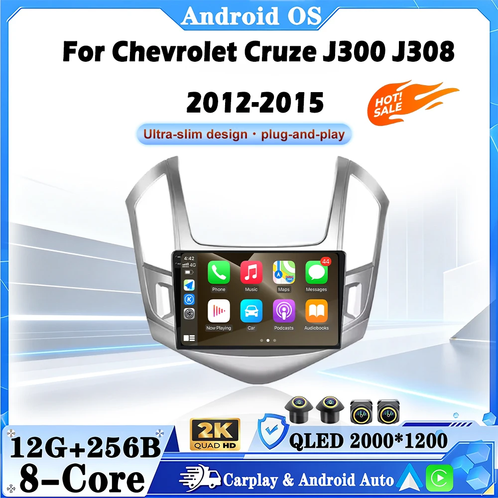 Android 16 Car Radio For Chevrolet Cruze J300 J308 2012-2015 Wireless Player Carplay Auto Car Multimedia Stereo tools
Android 16 Car Radio For Chevrolet Cruze J300 J308 2012-2015 Wireless Player Carplay Auto Car Multimedia Stereo tools