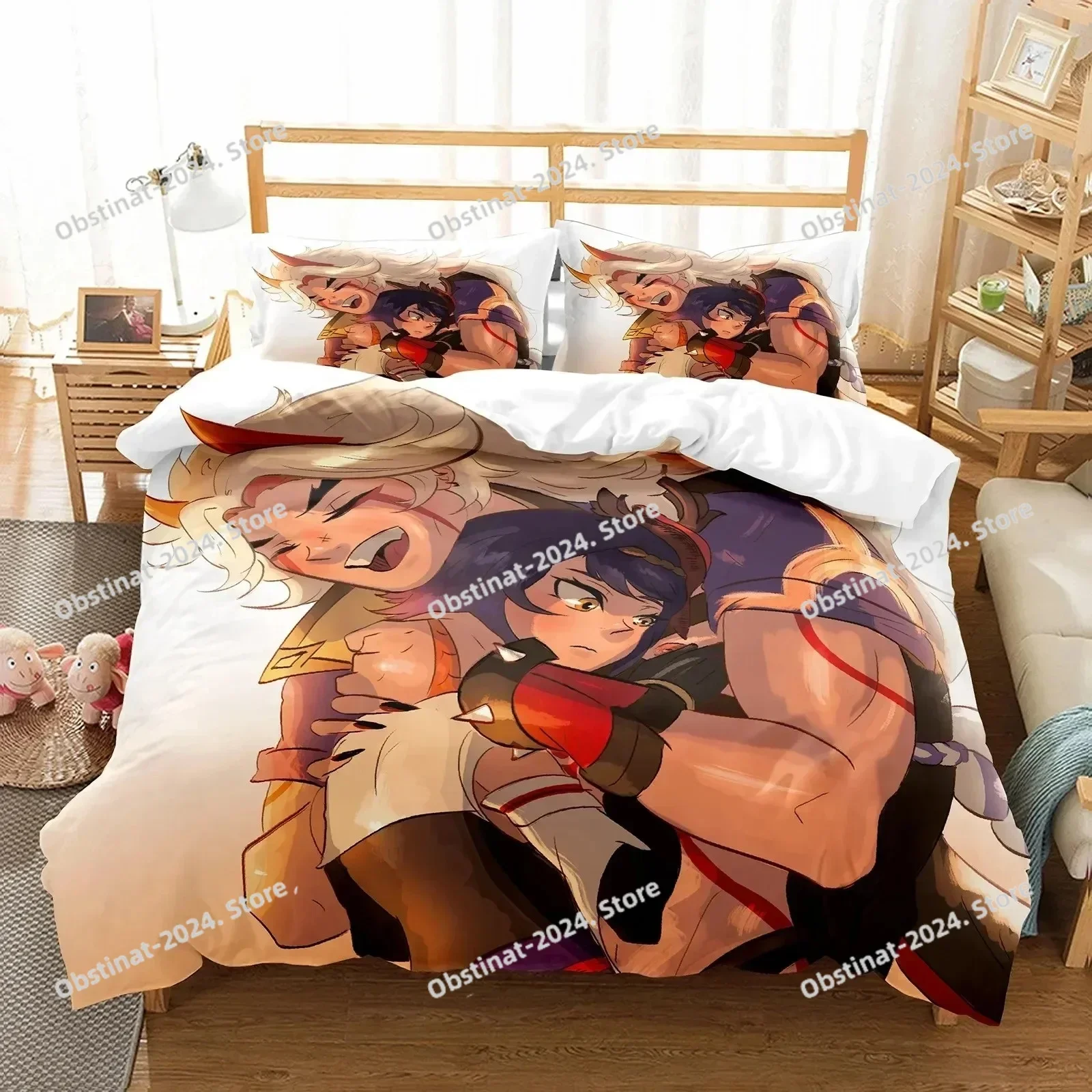 3D Genshin Impact Anime Arataki Ltto Bedding Set Printed Comforter Quilt Duvet Cover Pillow Case 3 Pieces Sets Kids Adult Size
3D Genshin Impact Anime Arataki Ltto Bedding Set Printed Comforter Quilt Duvet Cover Pillow Case 3 Pieces Sets Kids Adult Size