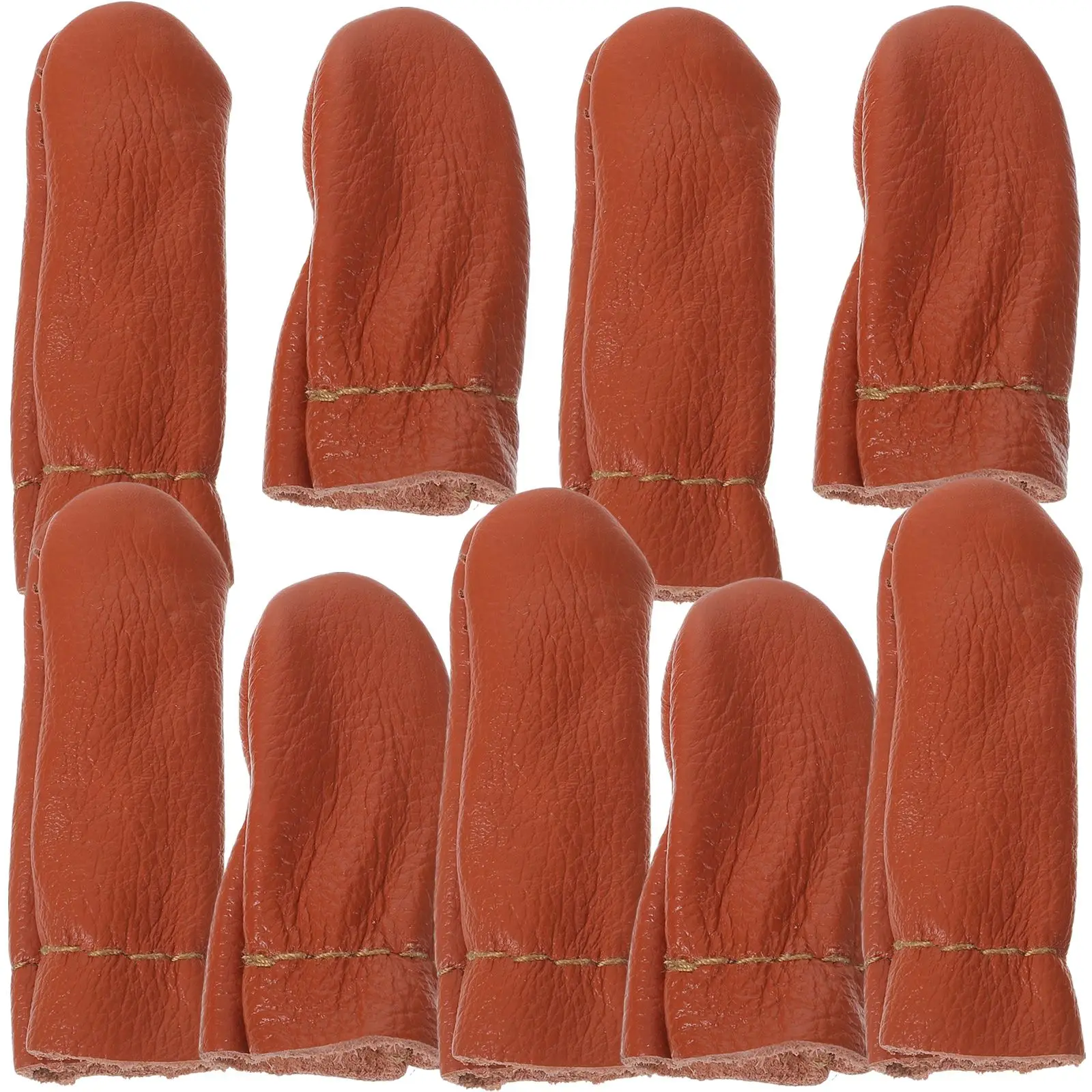 10 Pcs Protector Reusable Elastic Covers Finger Protectors Sewing Felting Finger Cots Tools PU Material Random Colors
10 Pcs Protector Reusable Elastic Covers Finger Protectors Sewing Felting Finger Cots Tools PU Material Random Colors
