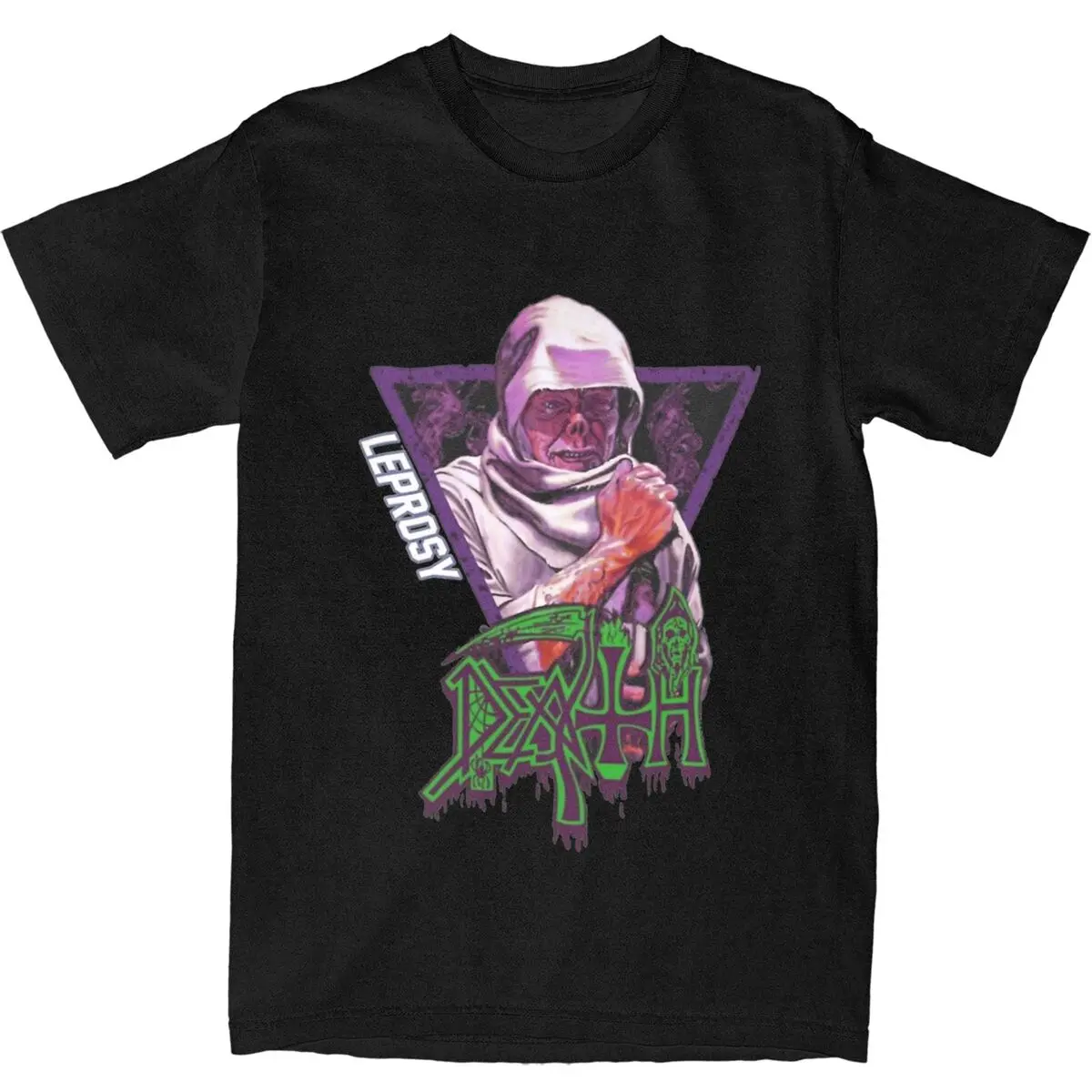 Men Death Leprosy T-Shirts Rock Music Tour Album 100 Cotton Clothing Summer Funny Short Sleeves T-Shirt Crewneck Tshirt 5XL 6XL
Men Death Leprosy T-Shirts Rock Music Tour Album 100 Cotton Clothing Summer Funny Short Sleeves T-Shirt Crewneck Tshirt 5XL 6XL