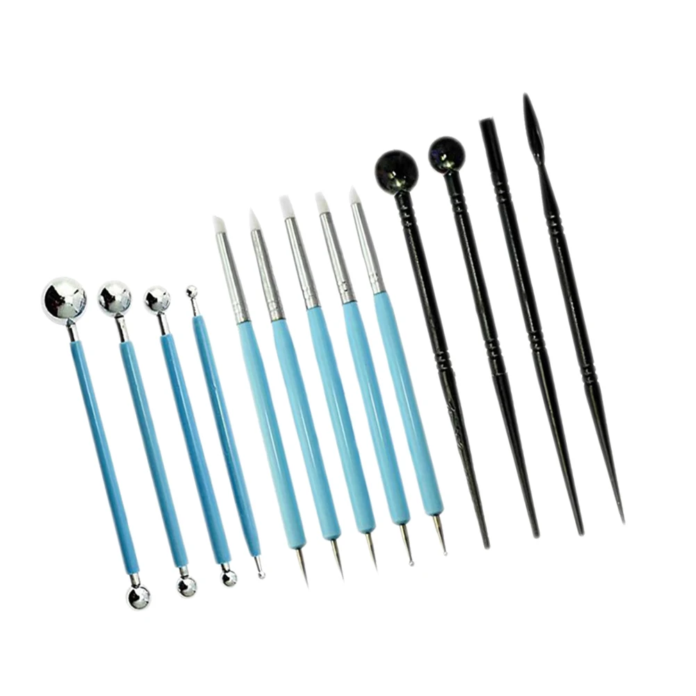 13 Pcs Cake Modeling Tools Fondant Sculpting Pen Eco Friendly Plastic Shaped Pens for Bakery DIY Projects
13 Pcs Cake Modeling Tools Fondant Sculpting Pen Eco Friendly Plastic Shaped Pens for Bakery DIY Projects