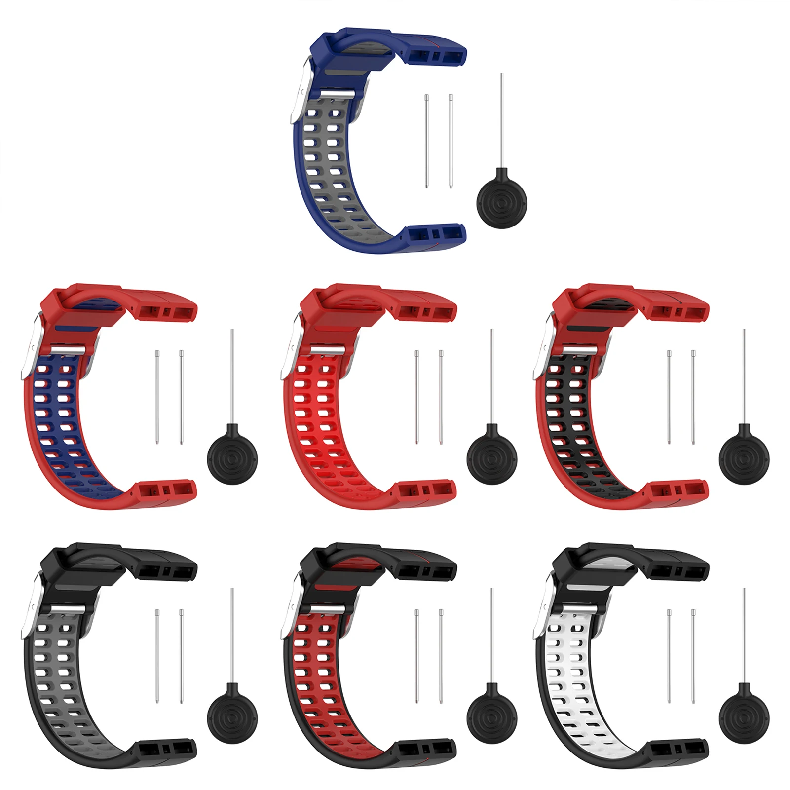 Double Color Soft Silicone Strap For Polar V800 GPS Smartwatch Adjustable Sports Wristband Bracelet Replacement For Polar V800
Double Color Soft Silicone Strap For Polar V800 GPS Smartwatch Adjustable Sports Wristband Bracelet Replacement For Polar V800