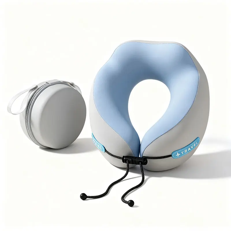 Portable Memory Foam Business Soft Trip U Shaped Neck Massage Pillow Airplane Travel High-speed Rail Pillow Cervical Healthcare 
Portable Memory Foam Business Soft Trip U Shaped Neck Massage Pillow Airplane Travel High-speed Rail Pillow Cervical Healthcare