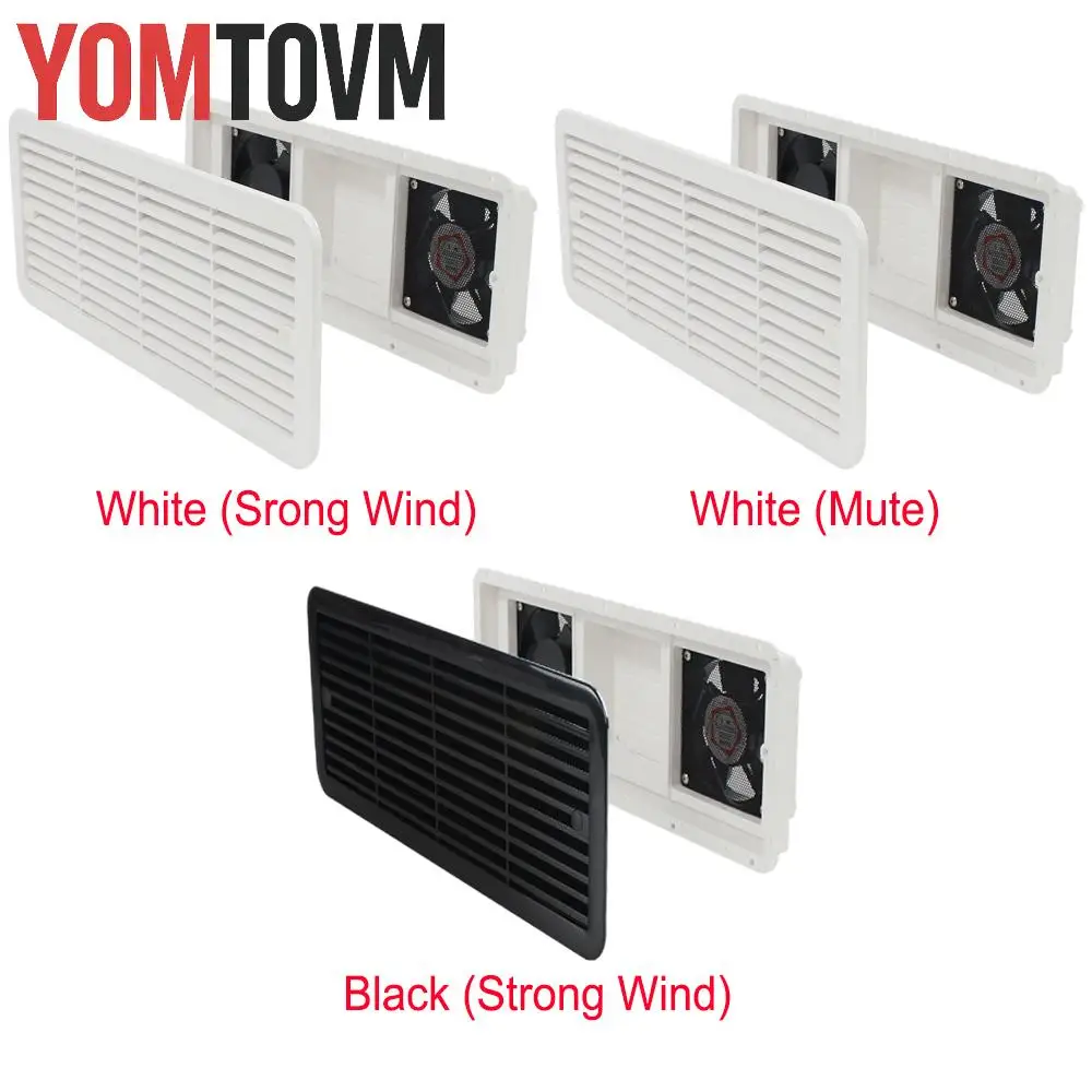 12V RV Two-Way Air Exchange Fan White Strong Air Version 0100043 With Intake & Exhaust Fans for Camper Van Motorhome Caravan
12V RV Two-Way Air Exchange Fan White Strong Air Version 0100043 With Intake & Exhaust Fans for Camper Van Motorhome Caravan