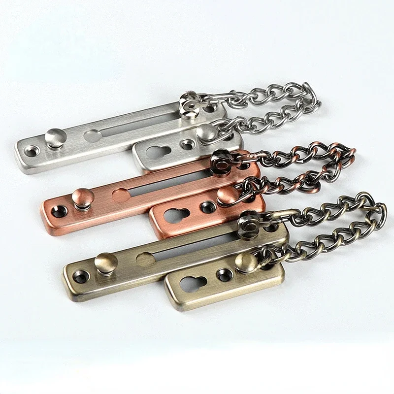 304 stainless steel anti-theft door chain door buckle anti-theft lock household thickened anti-theft buckle security chain lock
304 stainless steel anti-theft door chain door buckle anti-theft lock household thickened anti-theft buckle security chain lock