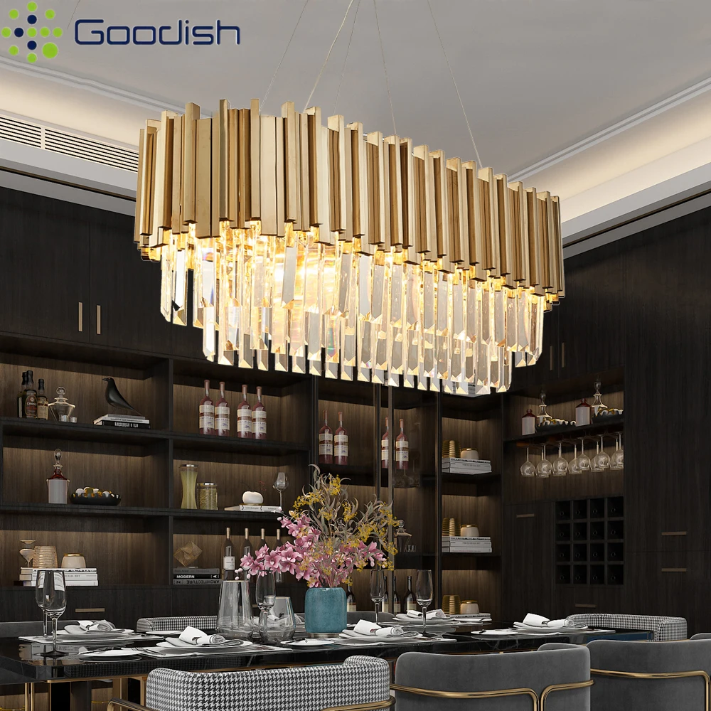Modern Crystal LED Pendant Lights Luxury Chandelier for Dining Living Room Art Hall Home Decoration with Lustre Ceiling Lamps
Modern Crystal LED Pendant Lights Luxury Chandelier for Dining Living Room Art Hall Home Decoration with Lustre Ceiling Lamps