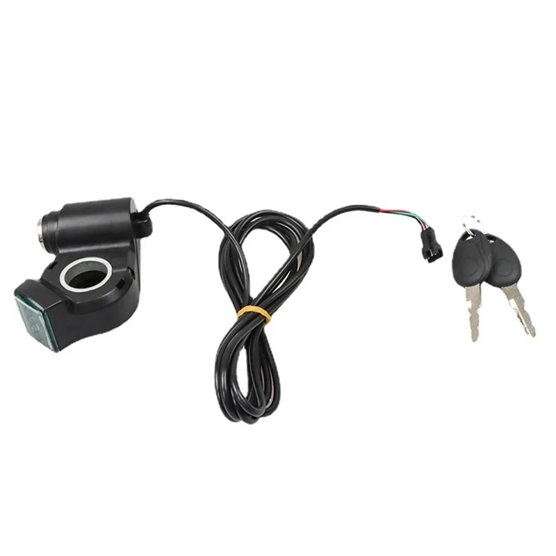 NALFI- Electric Vehicle Thumb Throttle Voltmeter Key Start Switch Off Door Lock For Kugoo Electric Scooter
NALFI- Electric Vehicle Thumb Throttle Voltmeter Key Start Switch Off Door Lock For Kugoo Electric Scooter