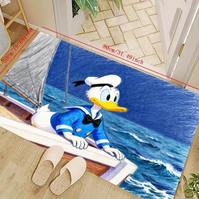 1 шт. Дисней Дональд Дак Сейлор Лодка Ocean Adventure Тема напольный коврик, нескользящий моющийся мультяшный коврик для гостиной, спальни, 
1 шт. Дисней Дональд Дак Сейлор Лодка Ocean Adventure Тема напольный коврик, нескользящий моющийся мультяшный коврик для гостиной, спальни,