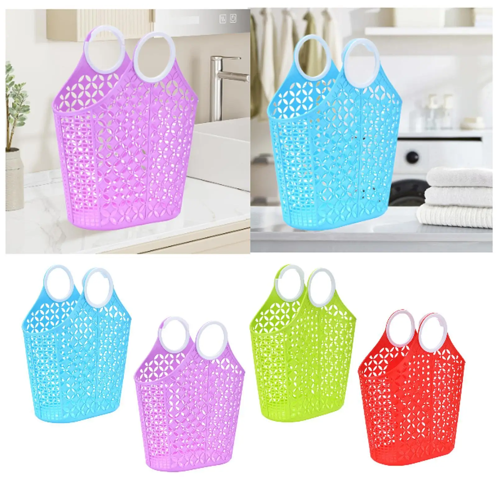 Shower Basket, Shower Organizer with Handles, Toiletry Bag Bin Storage Tote, Household Storage Basket for Garage Dorm
Shower Basket, Shower Organizer with Handles, Toiletry Bag Bin Storage Tote, Household Storage Basket for Garage Dorm