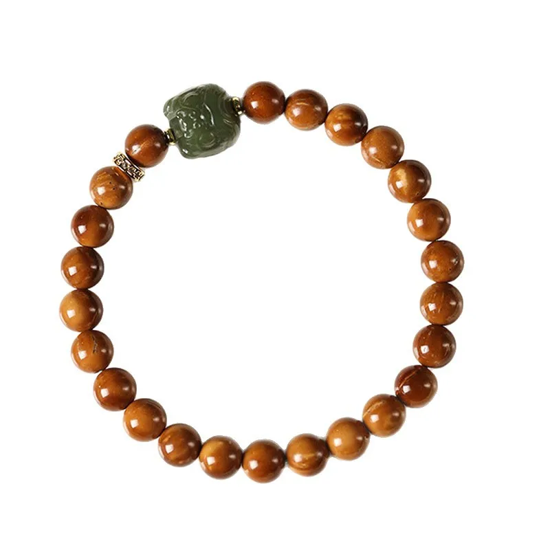 Natural Kukui Bodhi Bracelet for Women New Chinese Style Wooden Prayer Bead Bracelet with Jade Hetian Jade Accents Gifts
Natural Kukui Bodhi Bracelet for Women New Chinese Style Wooden Prayer Bead Bracelet with Jade Hetian Jade Accents Gifts