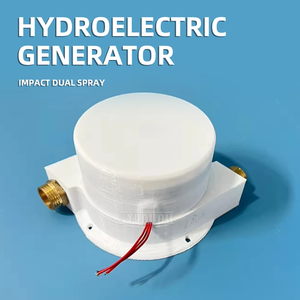 Micro impact Hydroelectric generator Double nozzle high power Permanent magnet generator
Micro impact Hydroelectric generator Double nozzle high power Permanent magnet generator
